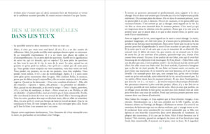 Double page du livre "Sur le pont" consacrée à Yves Gremion, infirmier spécialisé au sein de l'équipe mobile de soins palliatifs Voltigo